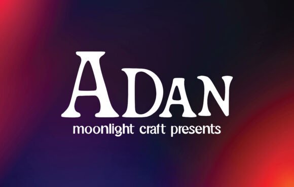 Adan: A Handwritten Font for Creative Web Design