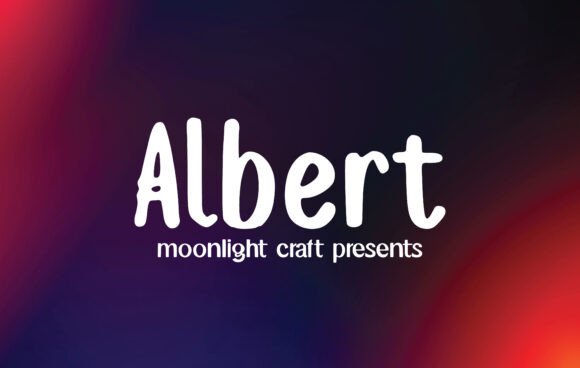 Albert: A Handwritten Font for Creative Marketing