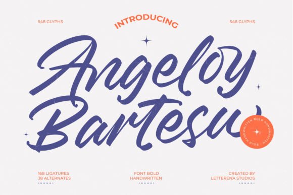 Angeloy Bartesu: A Luxurious Script Font