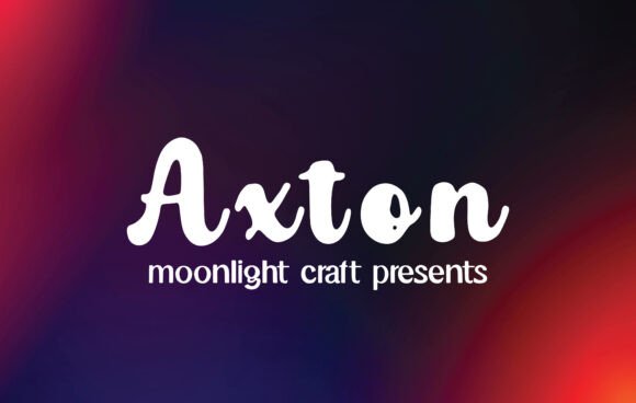 Axton: A Handwritten Font for Web Design