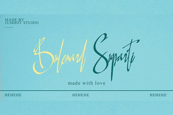 Bulemard Suparti Font Review