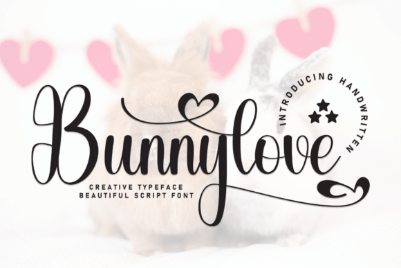 Bunnylove Font: Handwritten Charm for Editorial Design