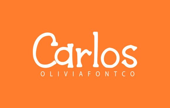 Carlos: A Romantic Handwritten Font