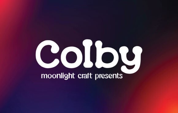 Colby: A Handwritten Font for Creative Expression