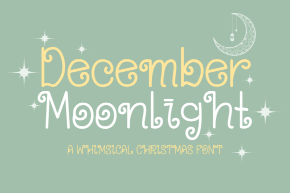 December Moonlight Font