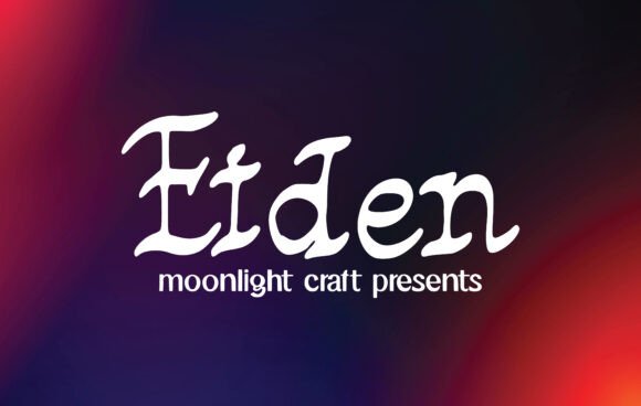 Eiden: A Handwritten Font for Elegant Design