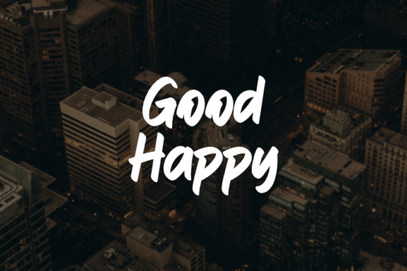 Good Happy: A Lively Font for Editorial Design