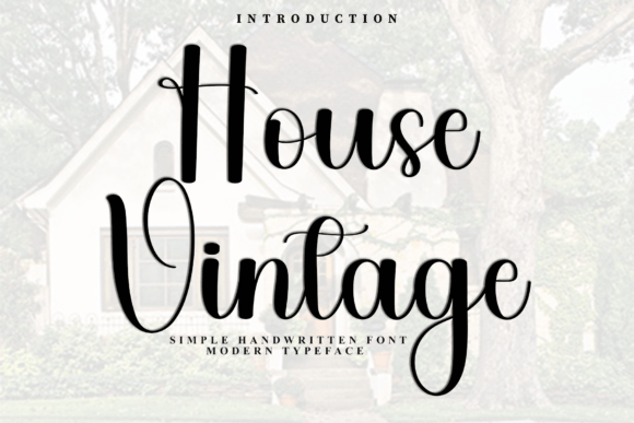 House Management Font