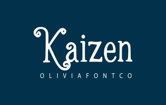 Kaizen: A Handwritten Font for Creative Campaigns