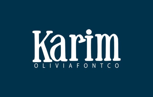 Karim: A Handwritten Font for Elegant Design