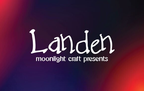Landen: A Handwritten Font for Web Design
