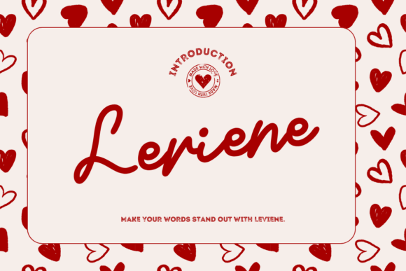Leviene: A Bold Script Font for Digital Marketing