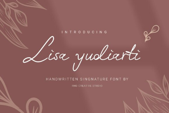 Lisa Yudiarti Font for Business
