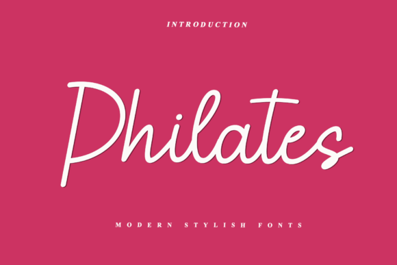 Philates: A Bold Font for Business
