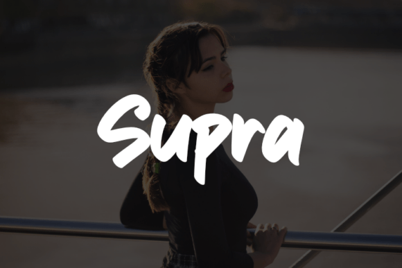 Supra: A Font for Business Brilliance