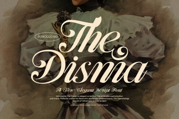 The Disma Font: Elegant Script for Creative Projects